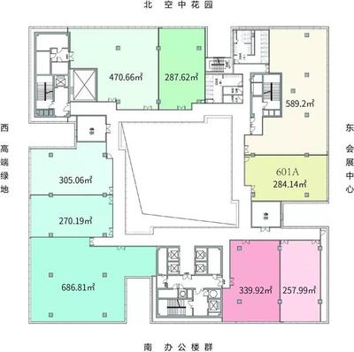 证大喜玛拉雅中心写字楼出租租金信息详解